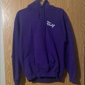 Purple Graphic Hoodie with Cute n’ Country Logo